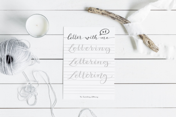 Handlettering Worksheets